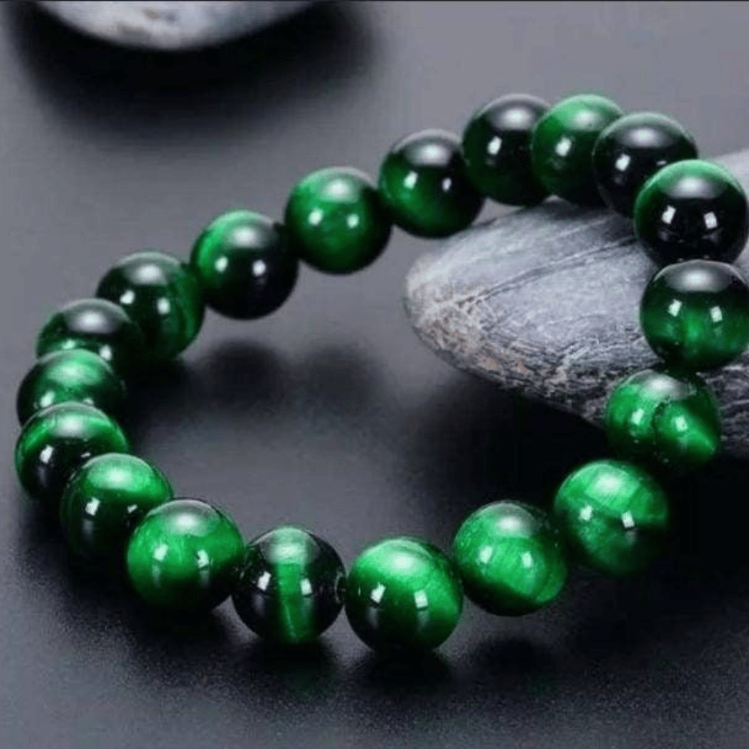 Green Tiger Eye Bracelet